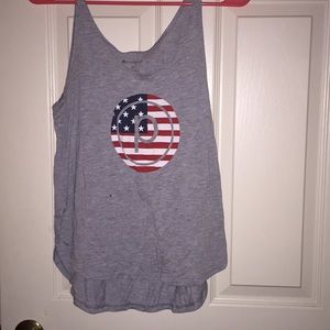 Pure Barre American Flag Tank Top